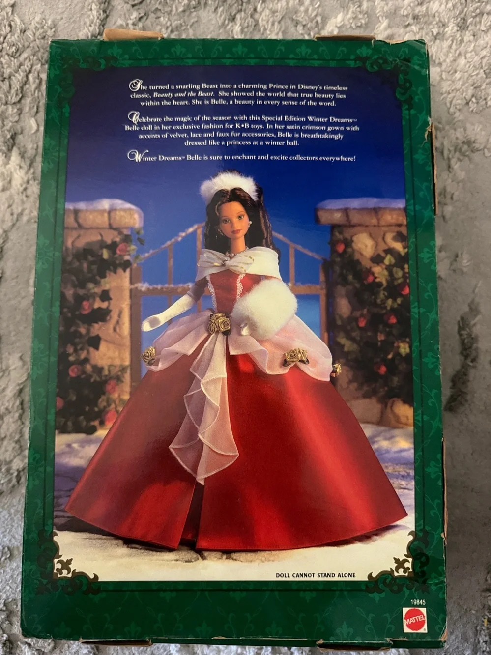 Beauty and the Beast Winter Dreams Belle Barbie